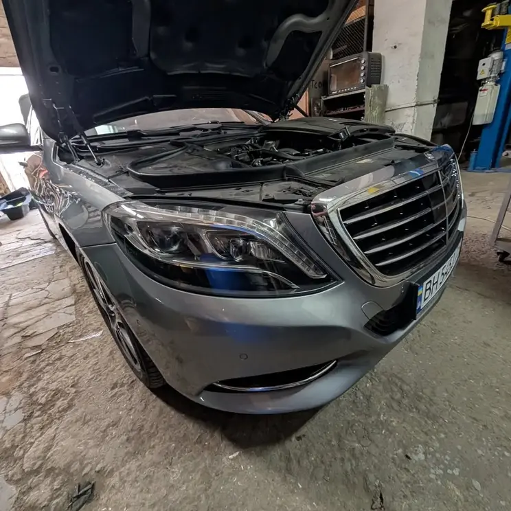 Mercedes S-Class — комплексна діагностика в GCLAN SERVICE Одеса